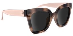 Malcolm Burnt-Umber Square Sunglasses3