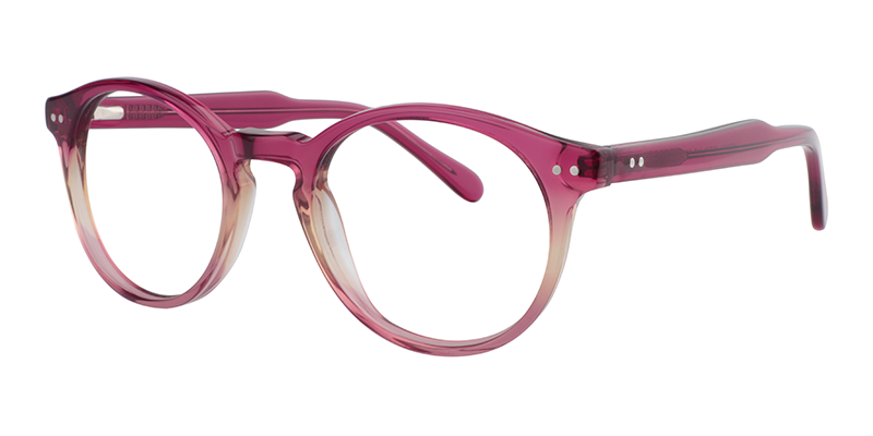 Round Purple Glasses | Zeelool Eyeglass Frames Online2