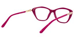Gayle Cateye Amaranth Glasses4