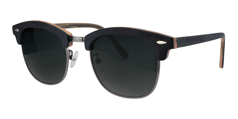 Browline Black Sunglasses | Zeelool Sunglasses Online2