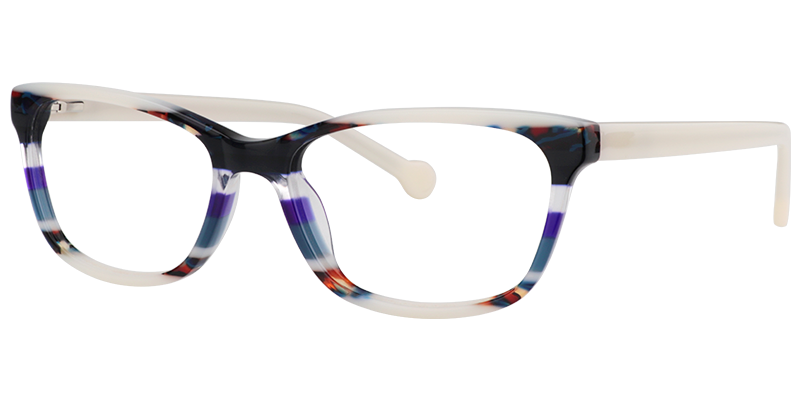 Rectangle White Glasses | Zeelool Prescription Glasses2