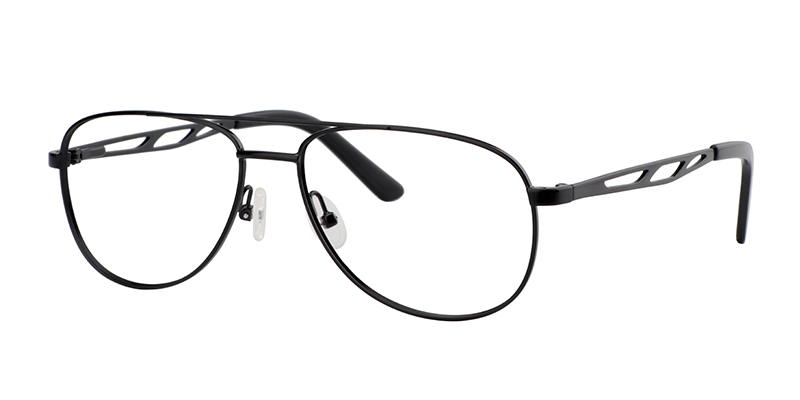 Aviator Black Glasses | Zeelool Eyeglasses Online2