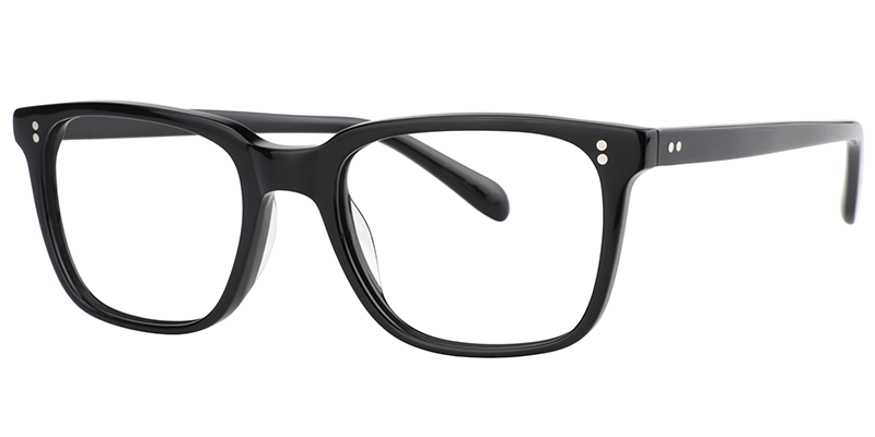 Rectangle Black Glasses | Zeelool Eyeglass Frames Online2