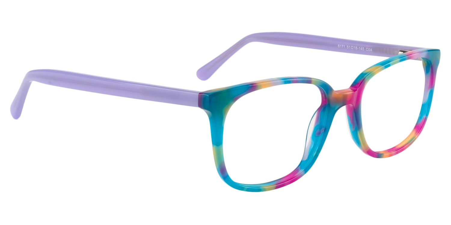 Rectangle Blue Glasses | Zeelool Glasses2