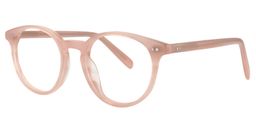Amabel Round Pink Glasses3