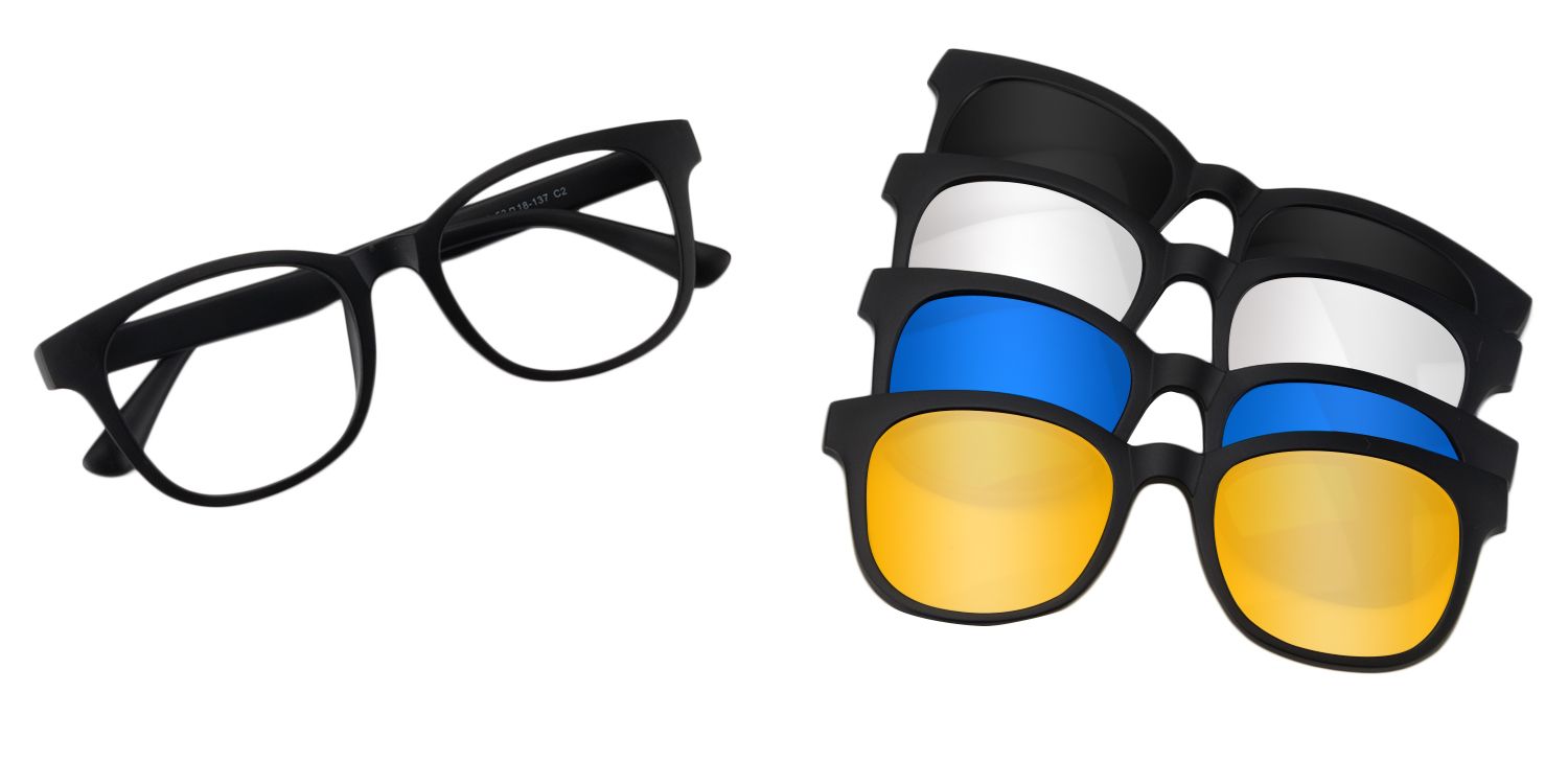 Square Black Glasses | Zeelool Glasses0