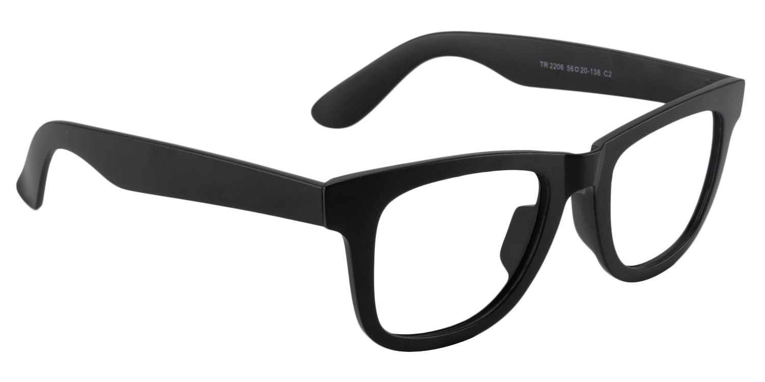 Square Black Glasses | Zeelool Glasses4