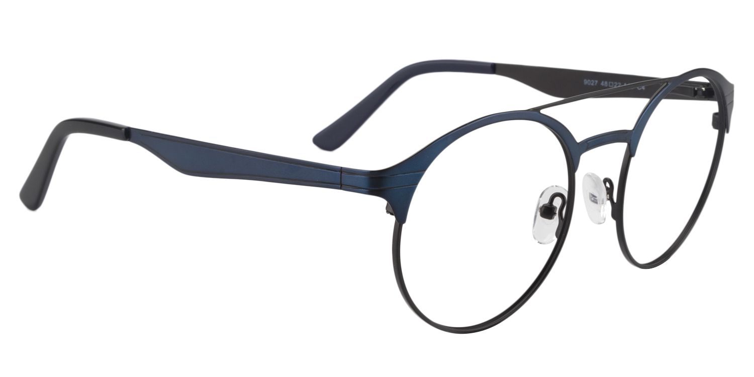 Aviator Blue Glasses | Zeelool Glasses2