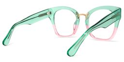 Denis Cat Eye Pink Glasses4