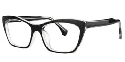 Xavie Cat eye Black Glasses3
