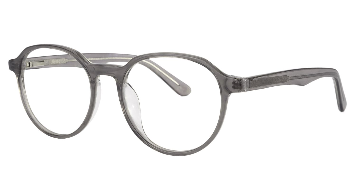 Round Gray Glasses | Zeelool Glasses2