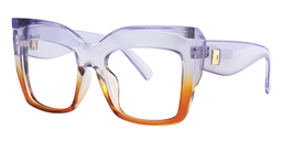 Alberta Cat Eye Light Purple Glasses2