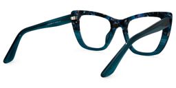 Lewis Cateye Blue Glasses4