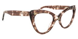 Stjules Cateye Brown Glasses2