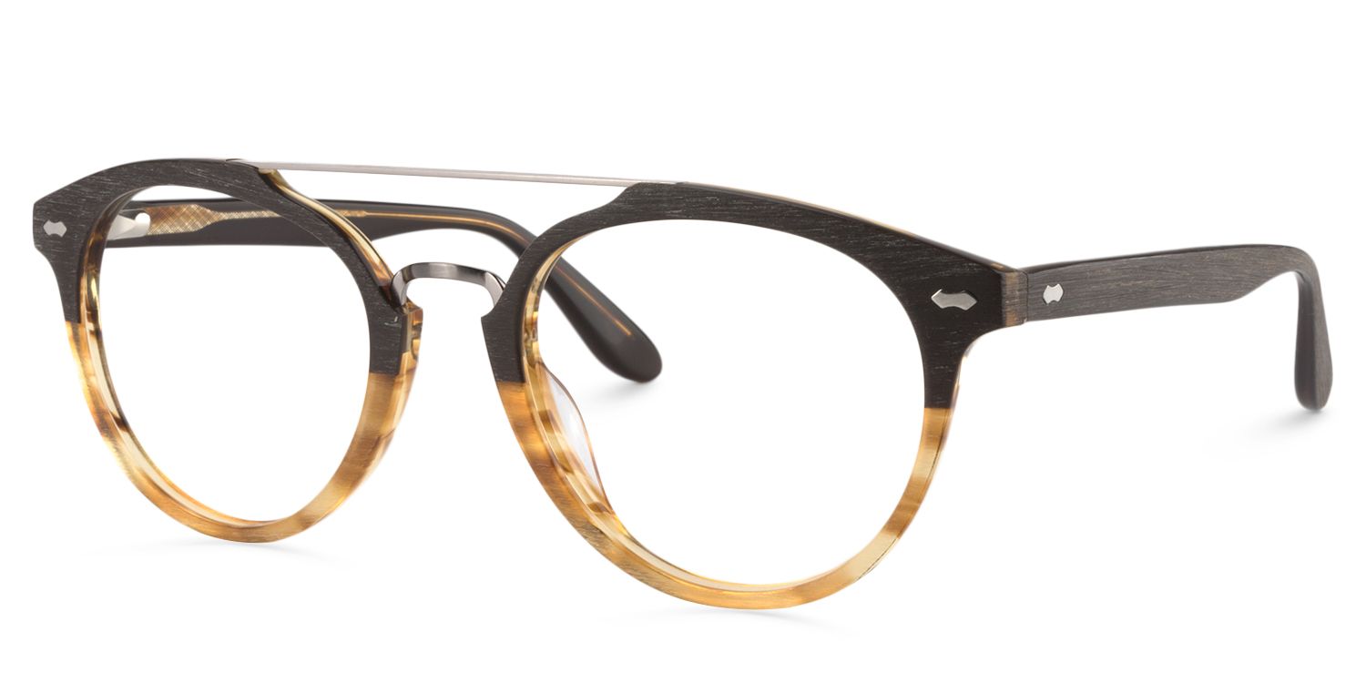 Aviator Wood Glasses | Zeelool Glasses3