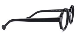 Deleon Round Black Glasses3