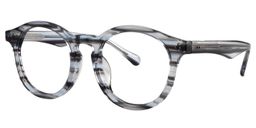 Caleb Round Gray Glasses2