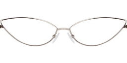 Claudia Cateye Silver Glasses5