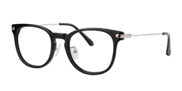 Terrell Oval Black Glasses2