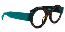 Hardnett Round Tortoise Glasses2