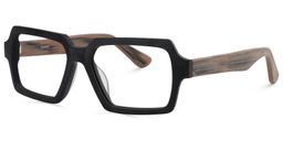 Arthur Geometric Black Glasses4