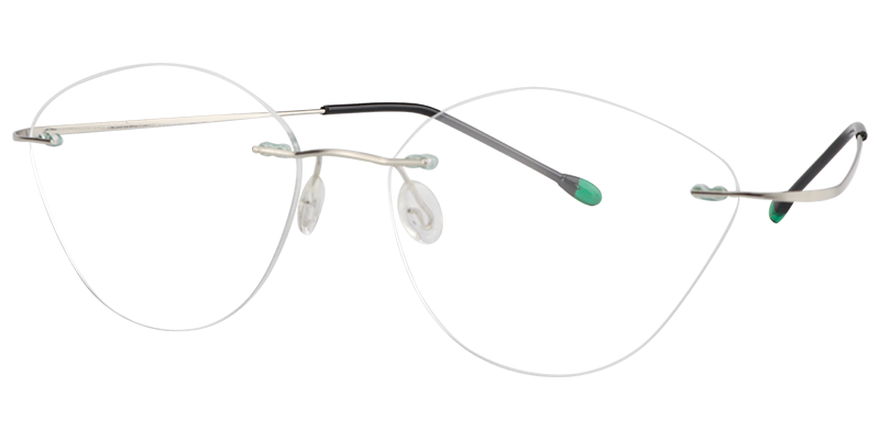 Cat Eye Green Glasses | Zeelool Eyeglasses2
