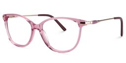 Camilla Oval Red/Pink Glasses2