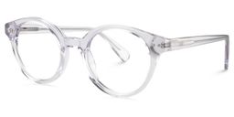 Caius Round Clear Glasses3