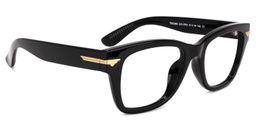 Lopez Square Black Glasses2
