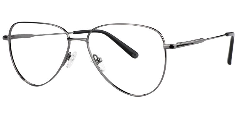 Geometric Gray Glasses | Zeelool Eyeglass Frames2