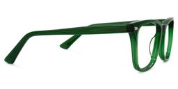 Noel Rectangle Dark-Green Glasses2