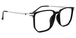 Fezell Sqaure Black Glasses2