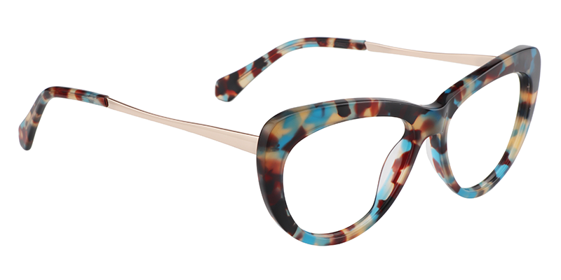 Cateye Blue-Tortoise Glasses3