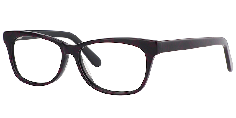 Rectangle Purple Tortoise Glasses2
