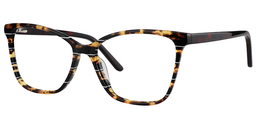 Whitney Rectangle Light Amber Glasses2