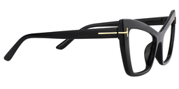 Fenton Cateye Black Glasses4