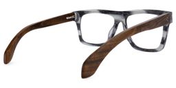 Rhonda Square Gray Glasses4