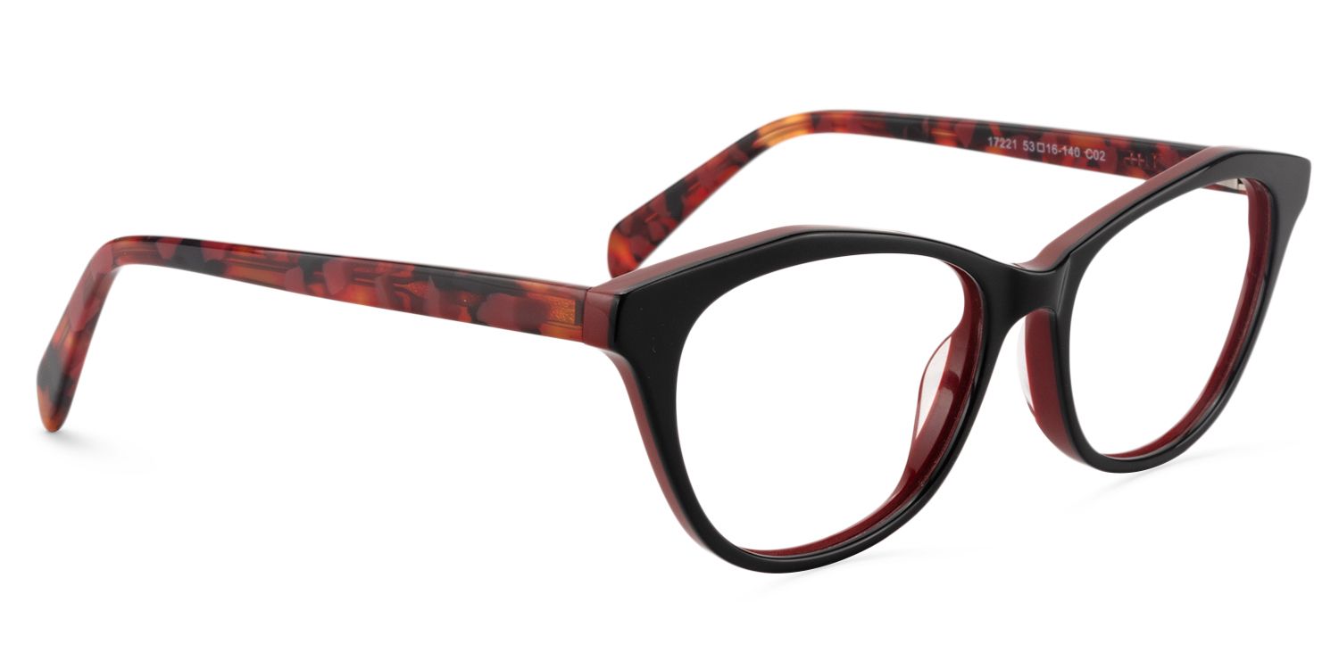 Rectangle Black Glasses | Zeelool Glasses2