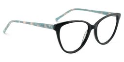 Alan Oval Dark Green Glasses3