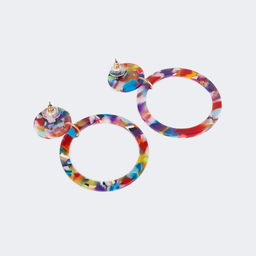 Stylish Annulus Floral Earrings1