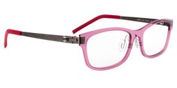 Anastasia Rectangle Pink-Red Glasses3