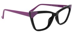 Lafleur Cateye Black Glasses2