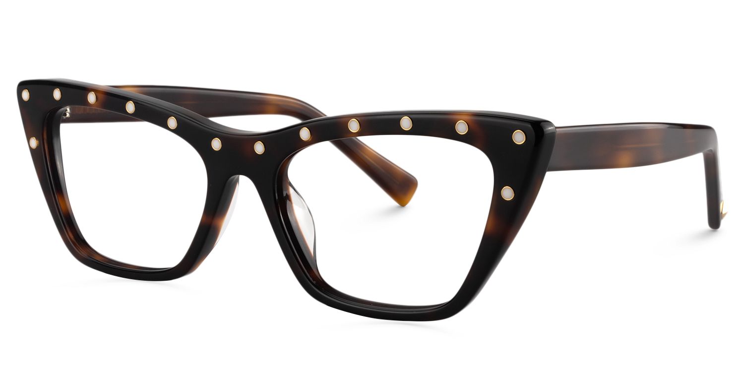 Cat eye Tortoise Glasses | Zeelool Glasses2