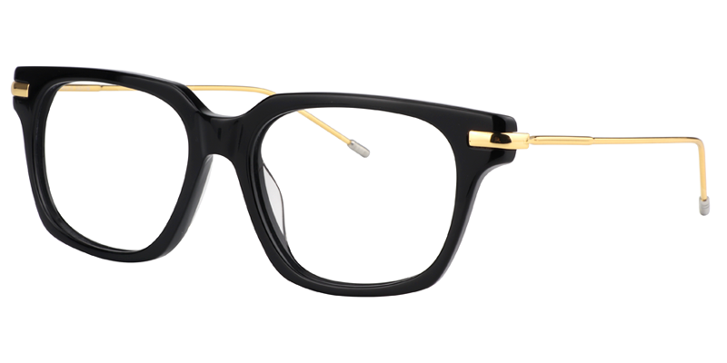 Rectangle Black Glasses | Zeelool Eyeglasses Online2
