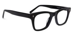 Caspar Square Black Glasses2