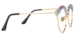 Jaleissy Geometric Floral Glasses2