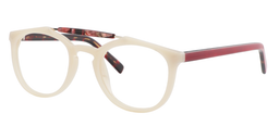 Brittany Aviator Creamy Glasses2