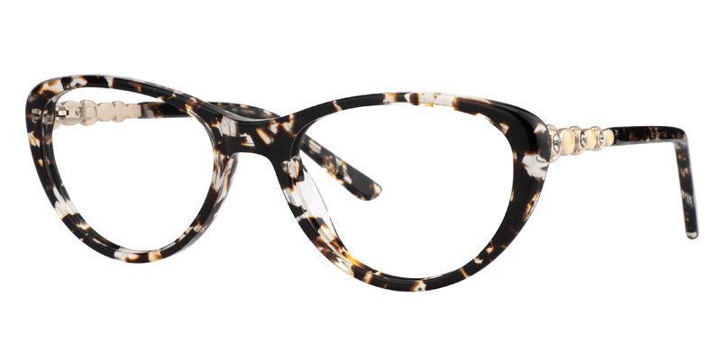 Cateye Light Tortoise Glasses2