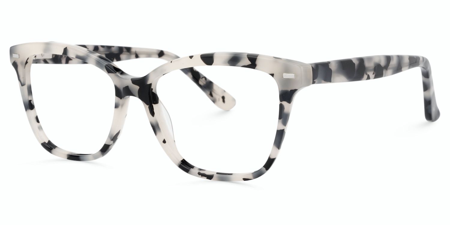 Square Light Tortoise Glasses | Zeelool Glasses3