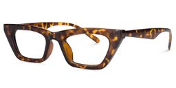 Channon Cat Eye Yellow Tortoise Glasses2